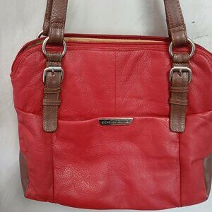 Stone Mountain Cherry Leather Satchel